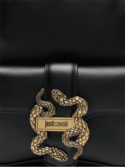 Zaino donna piccolo con fibbia logata JUST CAVALLI | 80RA4BA5ZSA89899